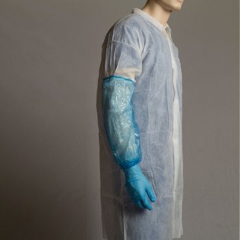 Picture of Sleeve Protectors Polyethelene Blue 40cm 