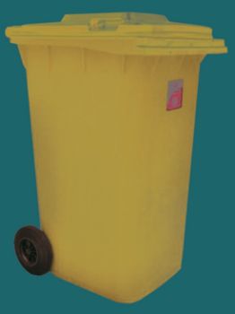 240 Litre Wheelie Bin Red, Heavy-Duty Wheelie Bin Green, Outdoor Wheelie Bin Blue, Waste Management Bin Yellow, Large Wheelie Bin Queensland, Multi-Coloured Wheelie Bins Brisbane