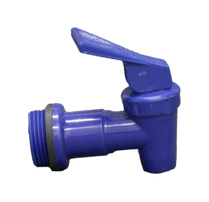 Picture of Drum Tap to fit 20/ 25lt  Drum-20mm Thread FLICK STYLE BLUE 