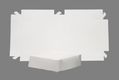 Picture of Cake Box White 6in x 6in x 4in
