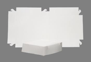 Picture of Cake Box White 9inx9inx2.5in 