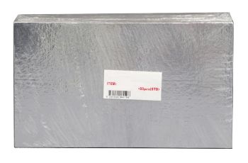 Picture of Silver Foil Cake Base Board Rectangle 735x435 Full Slab