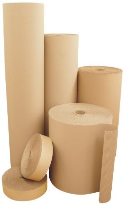 Picture of Corrugated Cardboard Roll 900mm x 75m 3ft H/D 