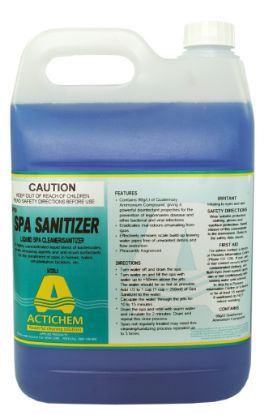 Picture of Spa Sanitiser Liquid Spa Cleaner AP760-Actichem 5lt