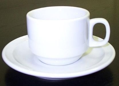 Picture of China Saucer Wide Rim 155mm SuperGlaze (CUP NOT INCLUDED)