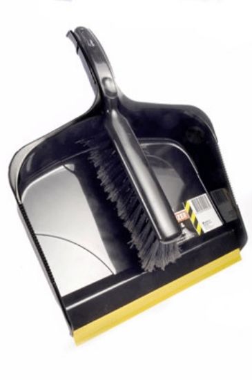 Picture of Dustpan & Brush Set Bulldozer Heavy Duty Large 