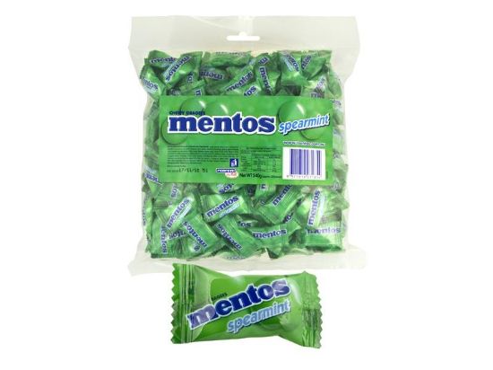 Picture of Mentos Spearmint Pillow Pack Ind Wrapped