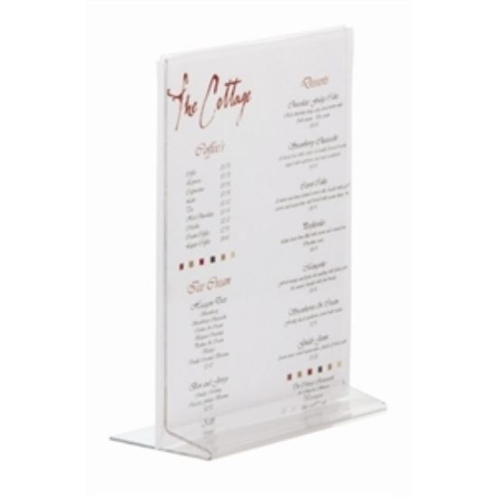 Picture of Upright Menu Holder 215(H) x 150(W) x 70(D)  - A5 Size