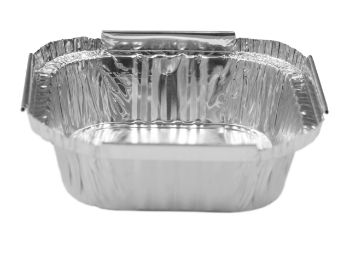 Picture of #325 / #7313 Small Square Deep Foil Sweet Dish / Containers- 95mm x 95mm Base Dimensions x 32mm High