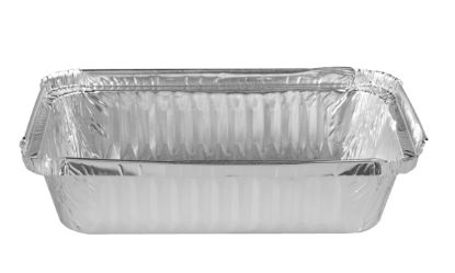 Picture of #445 / #7219  Rectangular Foil Container - 156mm x 78mm Base Dimensions x 38mm High