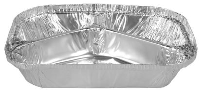 Picture of #663 / #7620 Rectangle Foil Container 3 Compartment - 172mm x 120mm Base Dimensions x 34mm High