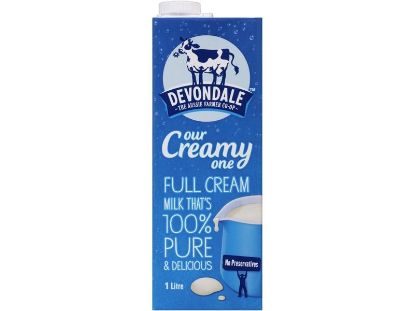 Picture of Devondale Milk UHT Full Cream 1lt
