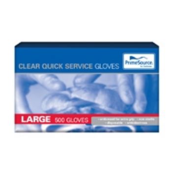 Picture of Gloves Plastic Clear HDPE  Polyethylene Large