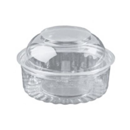 Picture of Food/Show Bowl Clear Plastic 8oz Dome Lid 240ml apprx 