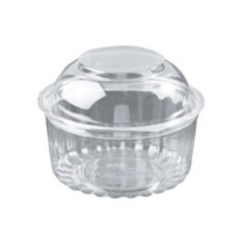 Picture of Food/Show Bowl Clear Plastic 12oz DomeLid 360mlapprx