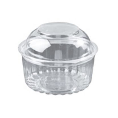Picture of Food/Show Bowl Clear Plastic 12oz DomeLid 360mlapprx 