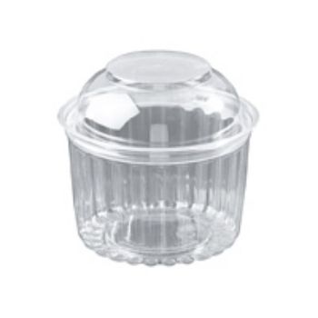 Picture of Food/Show Bowl Clear Plastic 16oz DomeLid