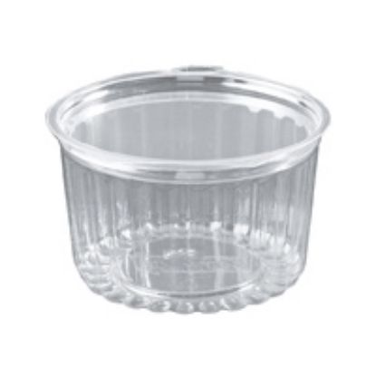 Picture of Food/Show Bowl Clear Plastic 16oz Flat Lid