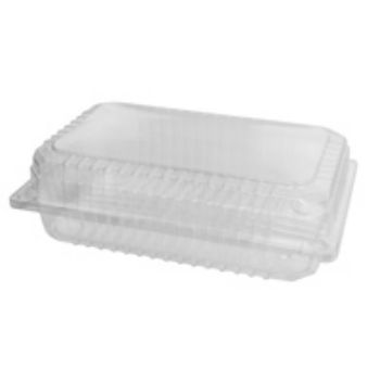 Picture of Clear Plastic Salad Clam Pack Super 215x130x65  - Castaway CA-CVP050 