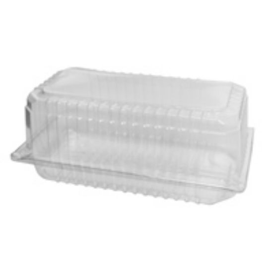 Picture of Clear Plastic Bar Cake Clam Pack 200x100x85mm