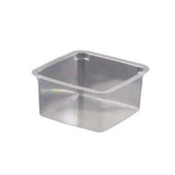 Picture of Clear Square PET Tub 250ml