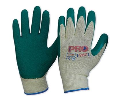 Picture of Glove-DIAMOND-GRIP Latex Palm on Poly/Cotton Liner. Size 10