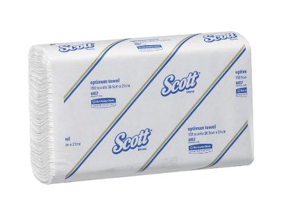 Picture of Ultraslim-Shorter N1 K/C 4457 Scott Optim. C/Saver Interleaf Towel 21x30.5cm 