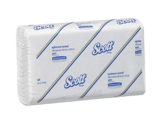 Picture of Ultraslim-Shorter N1 K/C 4457 Scott Optim. C/Saver Interleaf Towel 21x30.5cm 