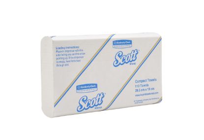 Picture of Compact Interleaf Towel N3 K/C 5855 Costsaver Towel 20.2x28.5cm