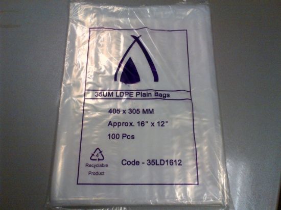 Picture of Plastic Bag LDPE 405 x 305mm x 35um