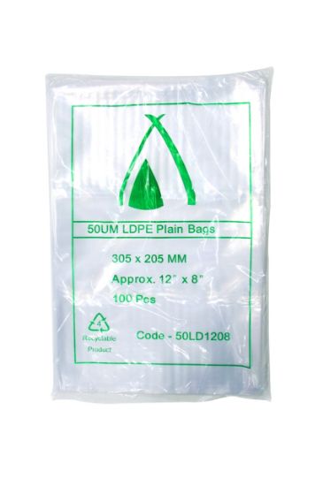 Picture of Plastic Bag LDPE 305x205mmx50um