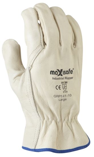 Picture of Riggers Gloves Cowgrain Leather - Industrial