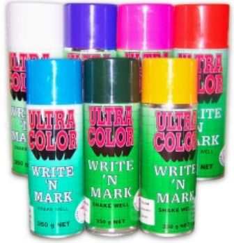 Picture of Paint Cans -Spray and Mark 350gm Fluoro Pink