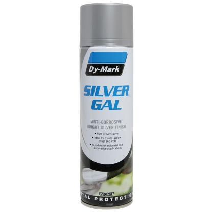 Picture of Paint Cans -Galv Spray -Silver Bright- ZINC GUARD -350g