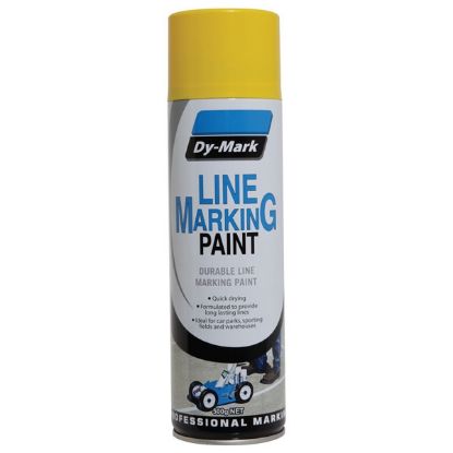 Picture of Paint Cans - Durable Line Marking Spray Paint 500g - Yellow - Dymark