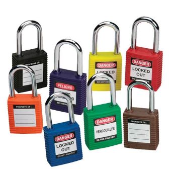 Picture of Safety Lockout Padlock - Brady Master Lock