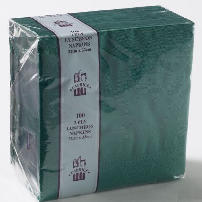 Picture of Napkin 2 Ply Luncheon Dark/Pine Green 