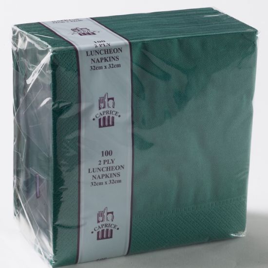 Picture of Napkin 2 Ply Luncheon Dark/Pine Green