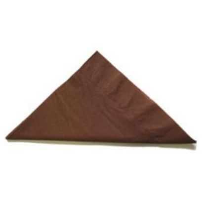 Picture of Napkin 2 Ply Dinner Chocolate