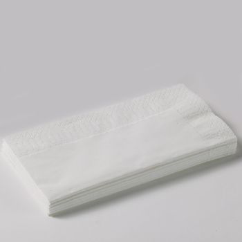 Picture of Napkin GT (1/8th) Fold Quilted Dinner REDIFOLD White