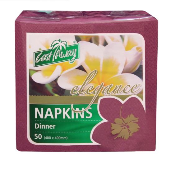 Picture of Napkin Quilted Premium Dinner - Wine Red / Burgundy