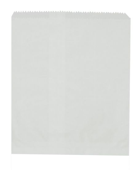 Picture of Paper Bags White 1 Flat 140x185mm