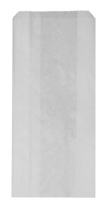 Picture of Paper Bags White 1 Satchel 100x40x185mm