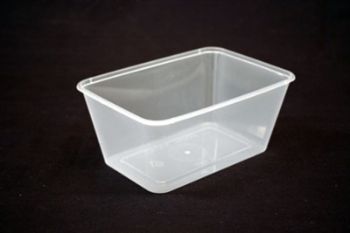 Picture of Rectangle 1000ml Plastic Container Genfac