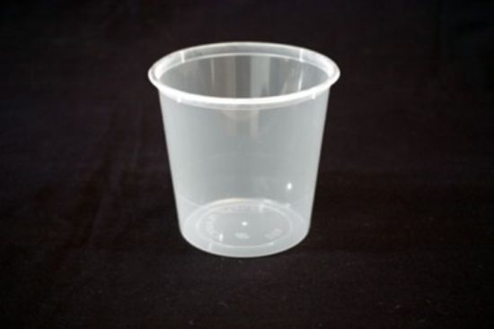 Picture of Round 850ml Plastic Container Genfac 