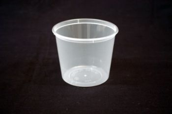 Picture of Round 700ml Plastic Container Genfac 