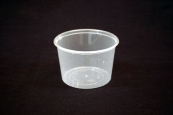 Picture of Round 600ml Plastic Container Genfac 