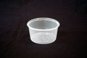 Picture of Round 440ml Plastic Container Genfac 