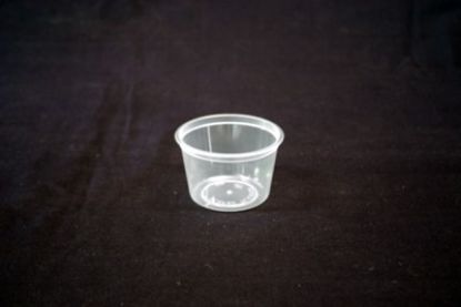 Picture of Round 100ml Plastic Container Genfac 