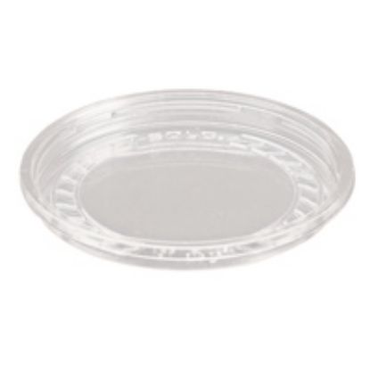 Picture of Clear Round P.E.T. Deli Container Lid - Recessed 117mm